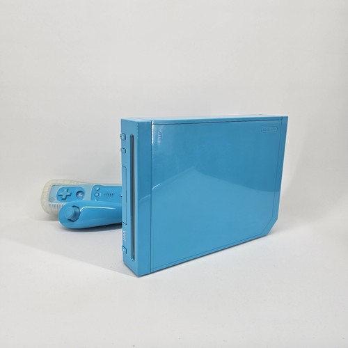 Nintendo wii rvl 001 blue - nintendo,