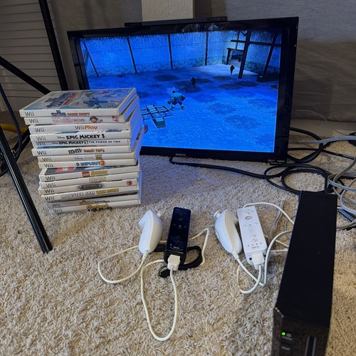 Nintendo wii rvl 001 console - rvl-001,