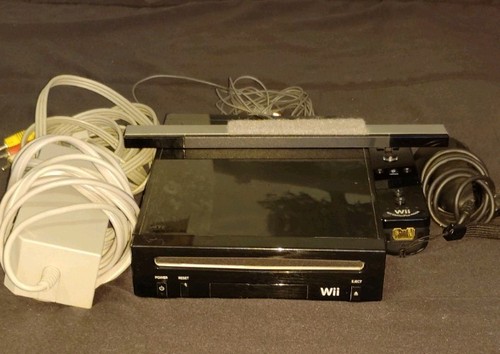 Nintendo wii black tested - nintendo, &