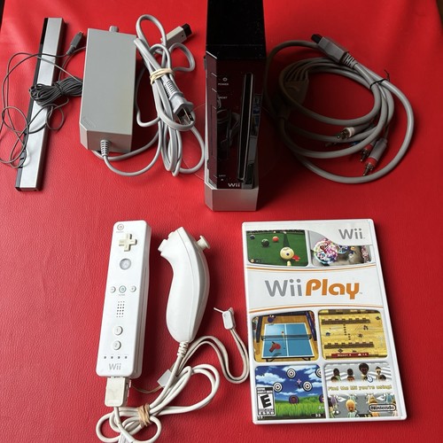 Nintendo wii console - console, (black)